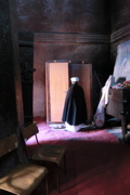Etiopia, Lalibela. Interno chiesa San Giorgio.